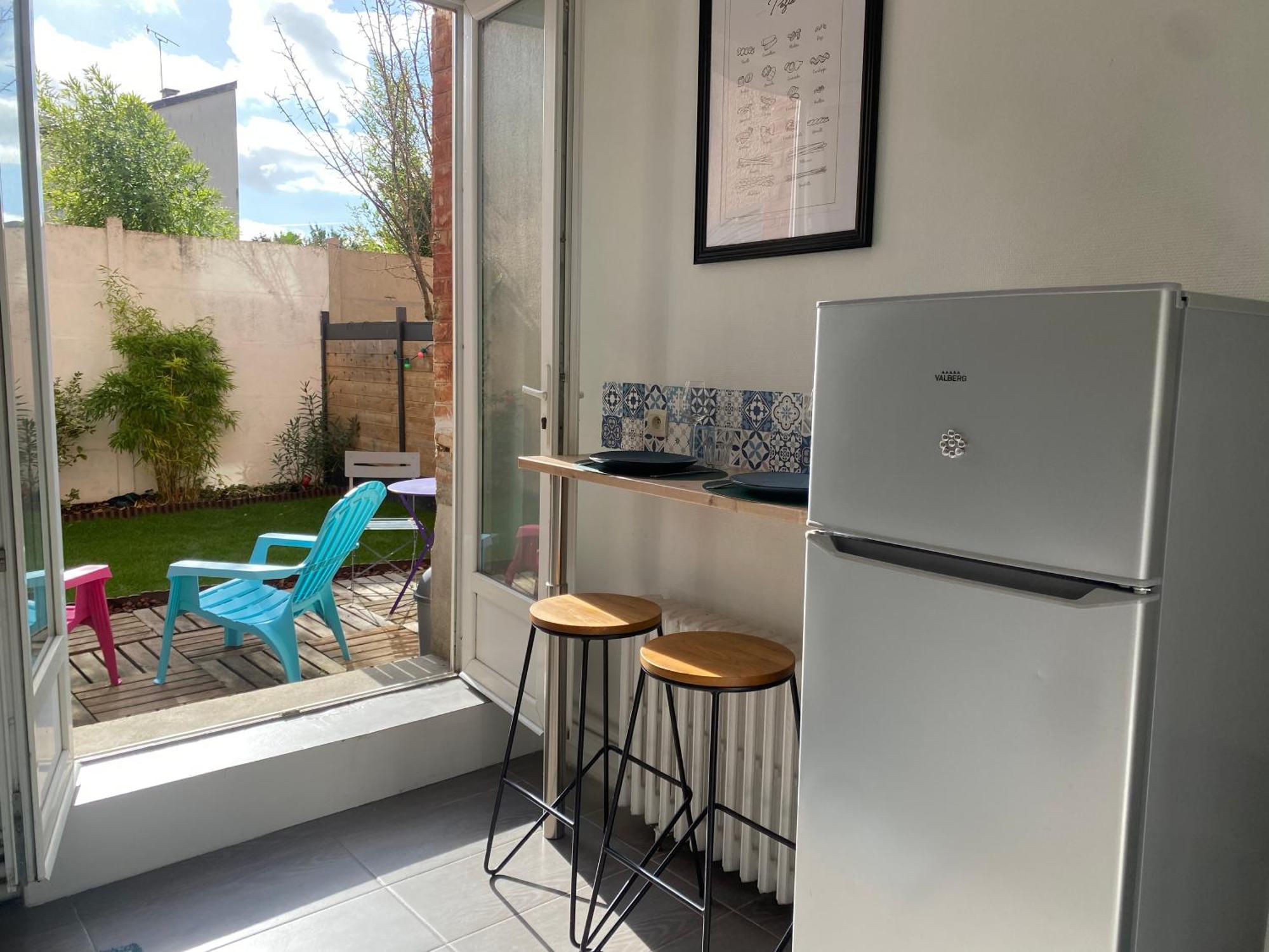Apartamento Au Cosy Garden Reims Exterior foto