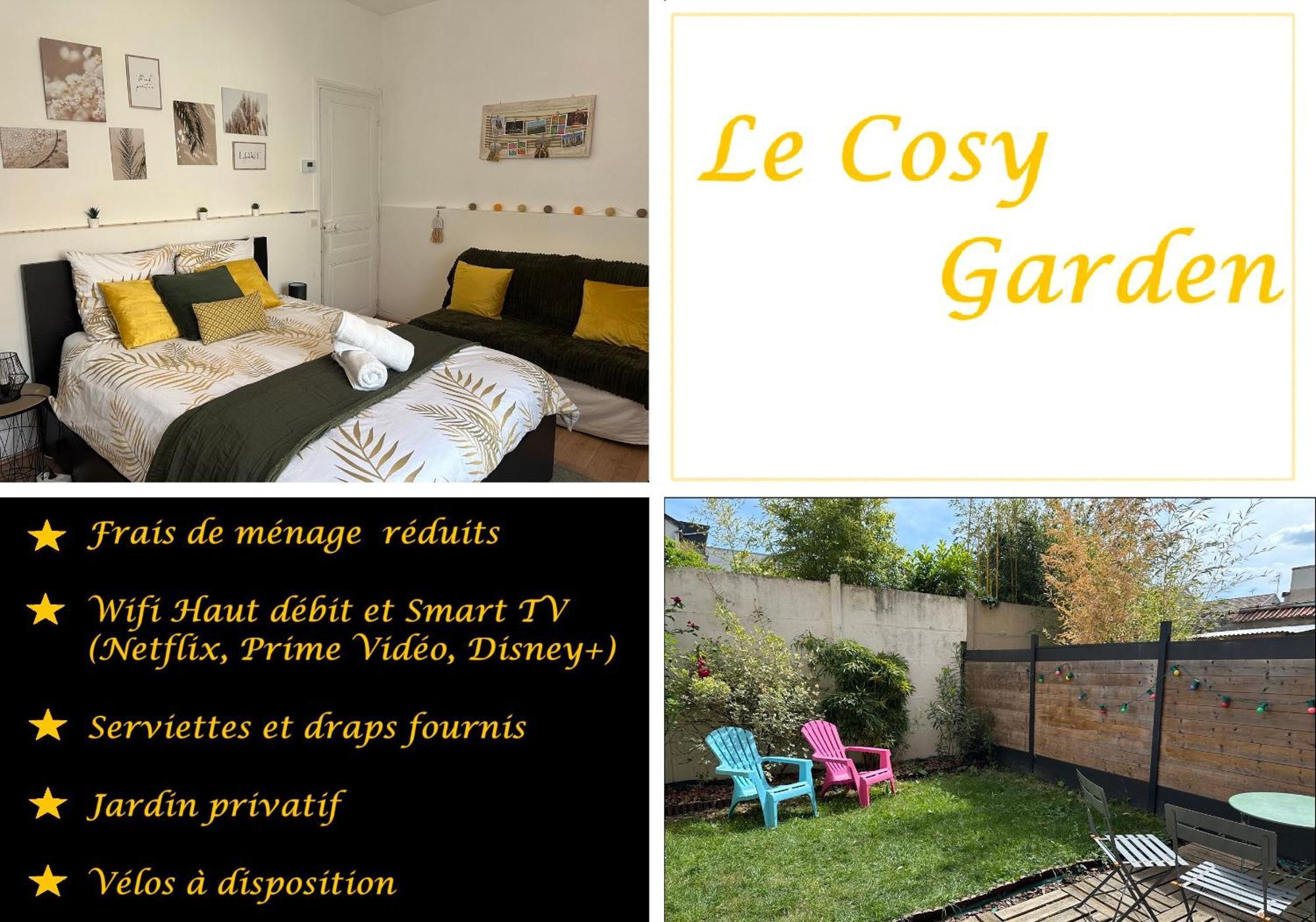 Apartamento Au Cosy Garden Reims Exterior foto