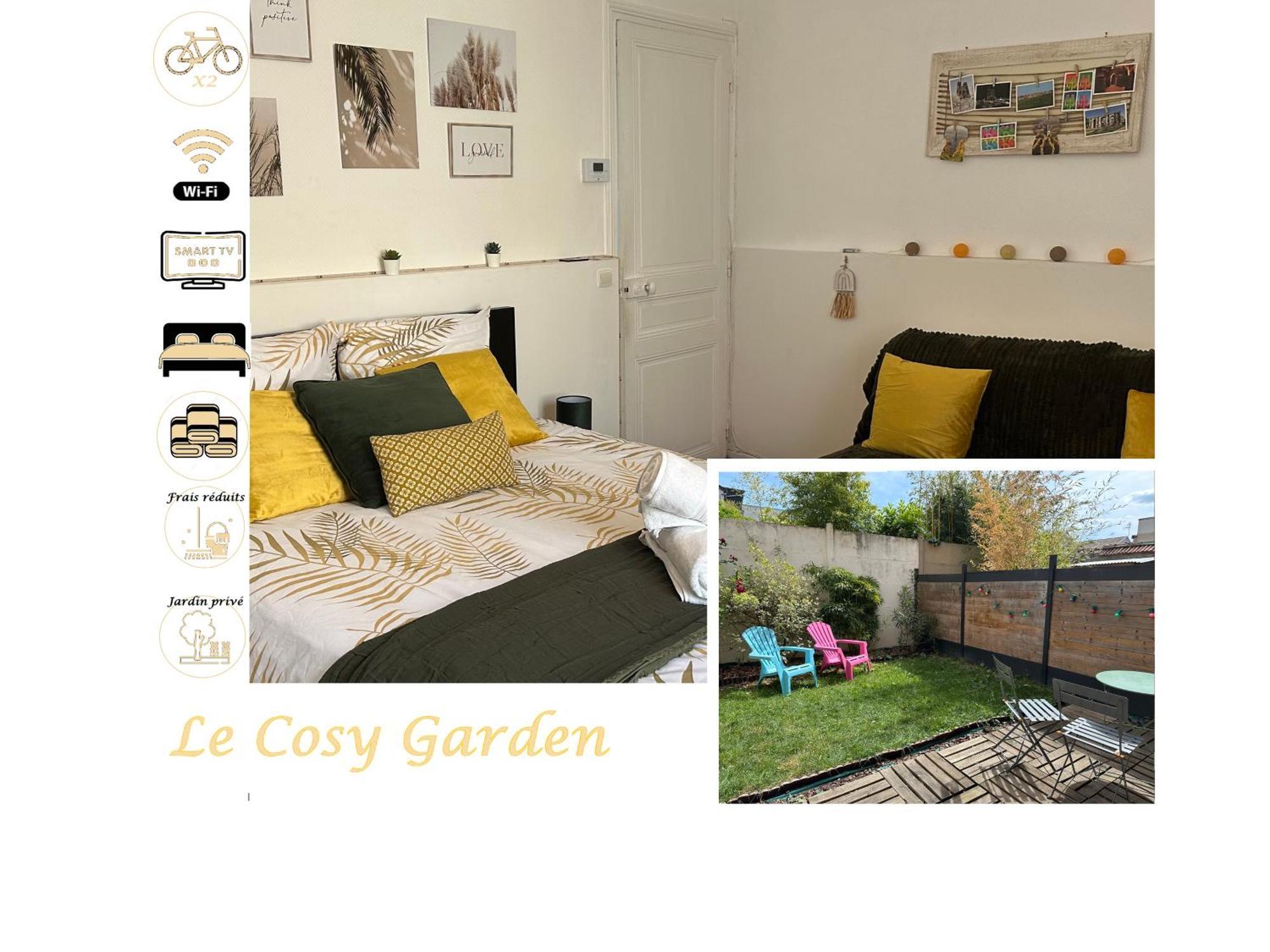 Apartamento Au Cosy Garden Reims Exterior foto